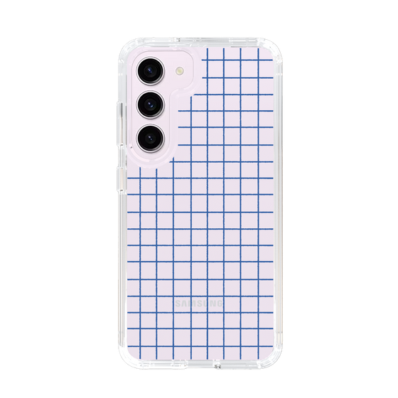 Slim Protection Case［ Original - Favorite Color Check - Blue ］