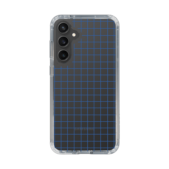Slim Protection Case［ Original - Favorite Color Check - Blue ］