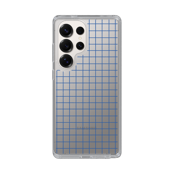 Slim Protection Case［ Original - Favorite Color Check - Blue ］