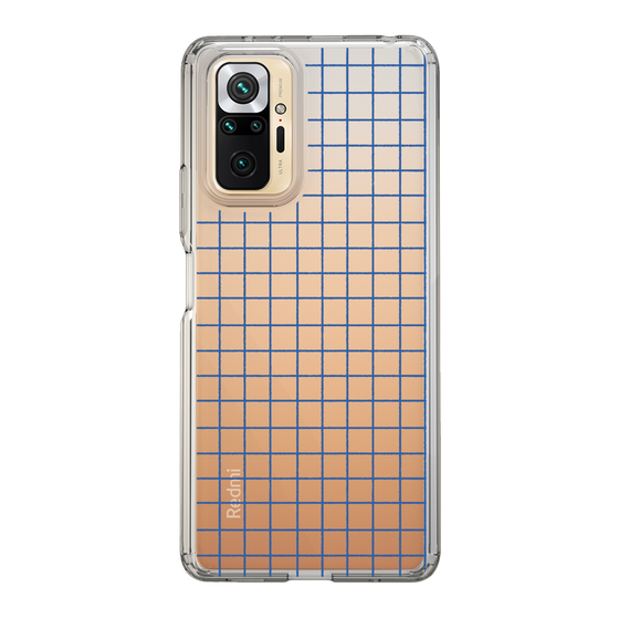 Slim Protection Case［ Original - Favorite Color Check - Blue ］