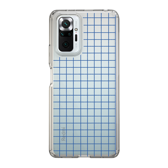 Slim Protection Case［ Original - Favorite Color Check - Blue ］