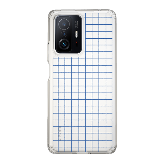 Slim Protection Case［ Original - Favorite Color Check - Blue ］