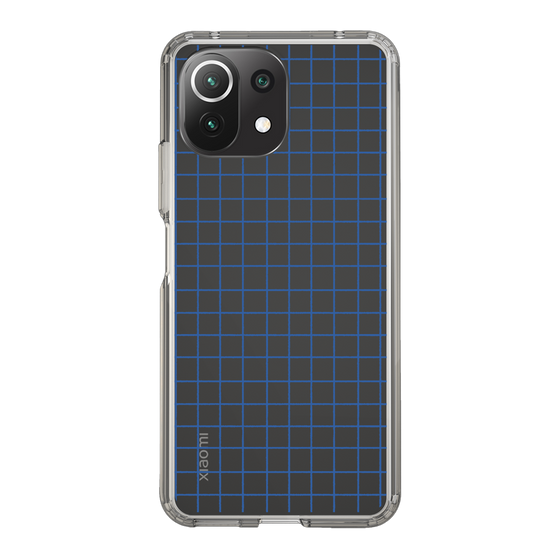 Slim Protection Case［ Original - Favorite Color Check - Blue ］
