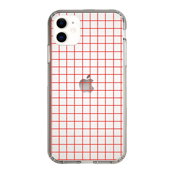 Slim Protection Case［ Original - Favorite Color Check - Red ］