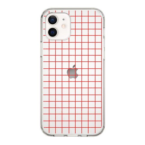 Slim Protection Case［ Original - Favorite Color Check - Red ］