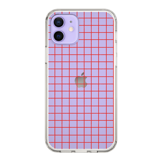 Slim Protection Case［ Original - Favorite Color Check - Red ］