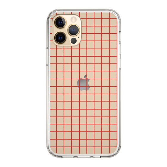 Slim Protection Case［ Original - Favorite Color Check - Red ］