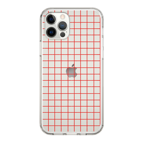 Slim Protection Case［ Original - Favorite Color Check - Red ］