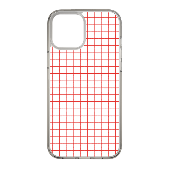 Slim Protection Case［ Original - Favorite Color Check - Red ］