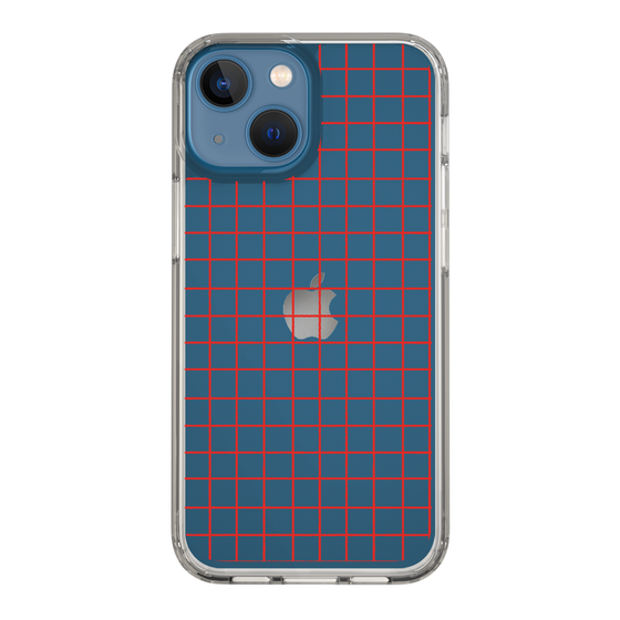 Slim Protection Case［ Original - Favorite Color Check - Red ］