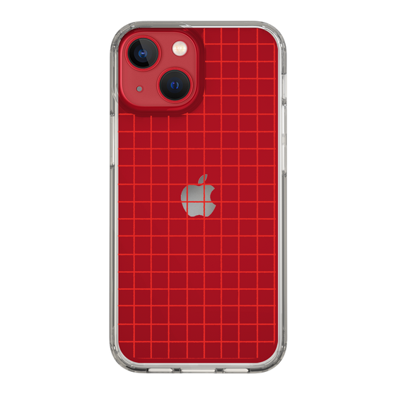 Slim Protection Case［ Original - Favorite Color Check - Red ］