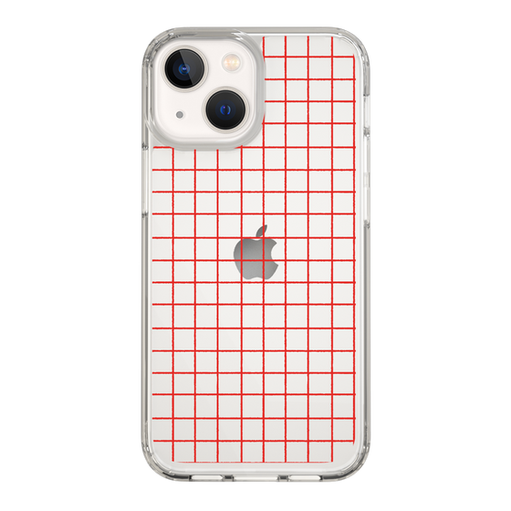 Slim Protection Case［ Original - Favorite Color Check - Red ］