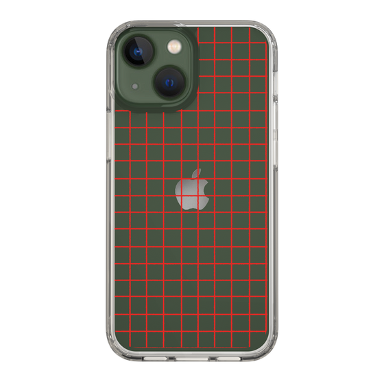Slim Protection Case［ Original - Favorite Color Check - Red ］