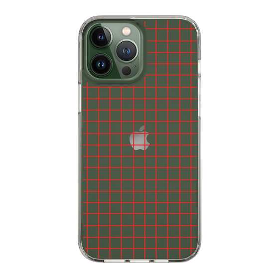 Slim Protection Case［ Original - Favorite Color Check - Red ］