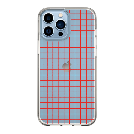 Slim Protection Case［ Original - Favorite Color Check - Red ］