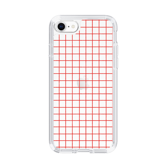 Slim Protection Case［ Original - Favorite Color Check - Red ］