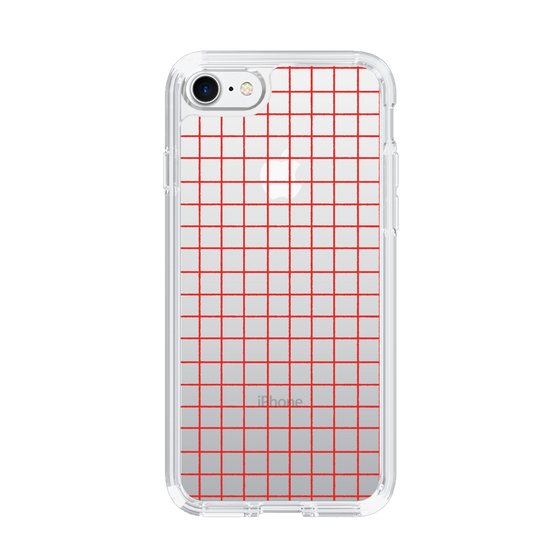 Slim Protection Case［ Original - Favorite Color Check - Red ］