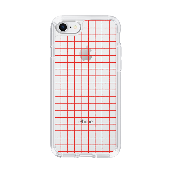 Slim Protection Case［ Original - Favorite Color Check - Red ］