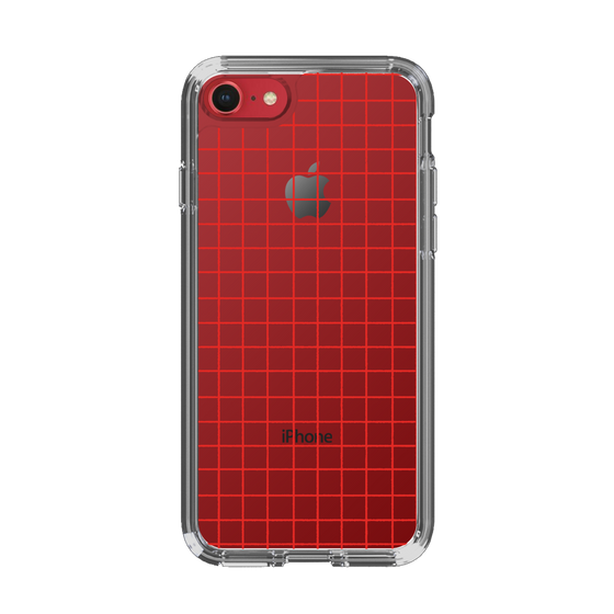 Slim Protection Case［ Original - Favorite Color Check - Red ］