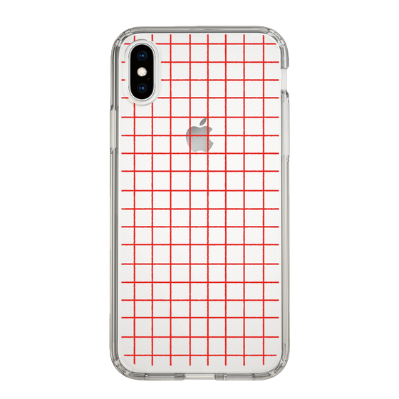 Slim Protection Case［ Original - Favorite Color Check - Red ］