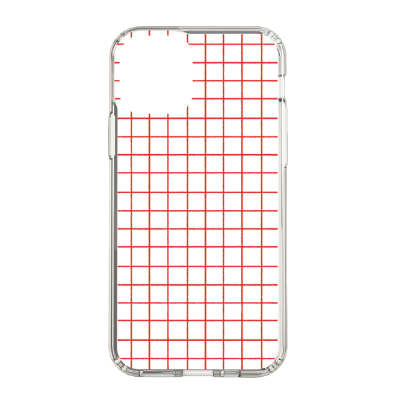 Slim Protection Case［ Original - Favorite Color Check - Red ］
