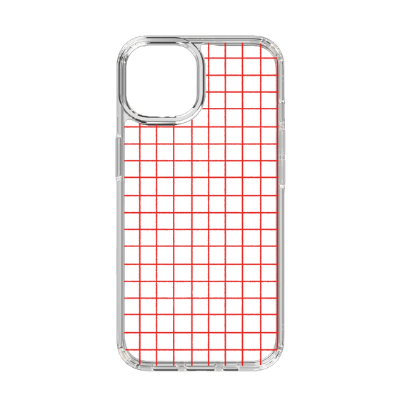 Slim Protection Case［ Original - Favorite Color Check - Red ］