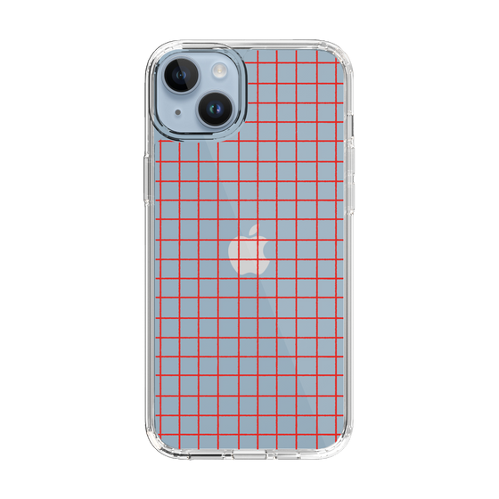Slim Protection Case［ Original - Favorite Color Check - Red ］
