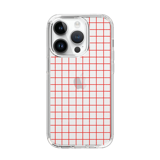 Slim Protection Case［ Original - Favorite Color Check - Red ］