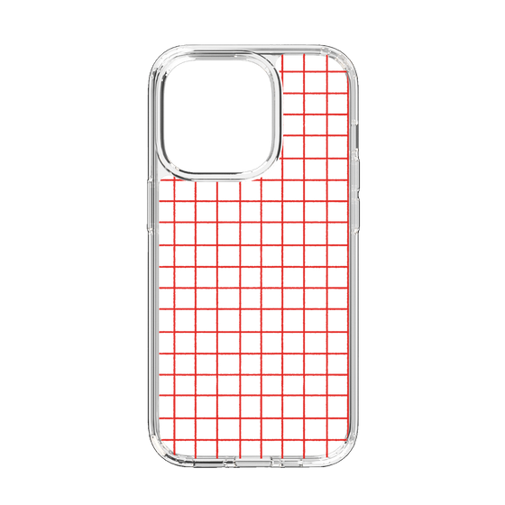 Slim Protection Case［ Original - Favorite Color Check - Red ］