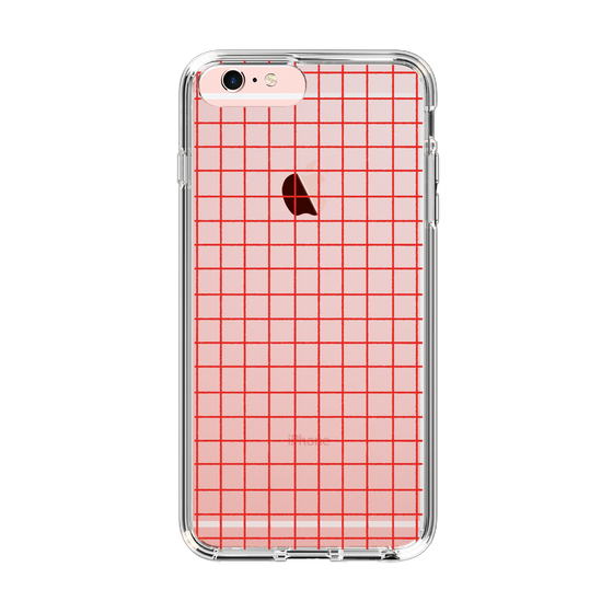 Slim Protection Case［ Original - Favorite Color Check - Red ］
