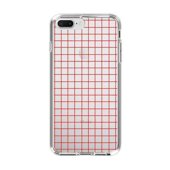 Slim Protection Case［ Original - Favorite Color Check - Red ］