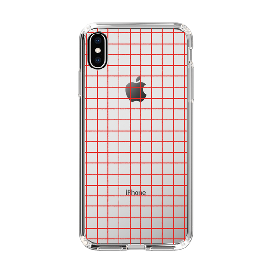 Slim Protection Case［ Original - Favorite Color Check - Red ］