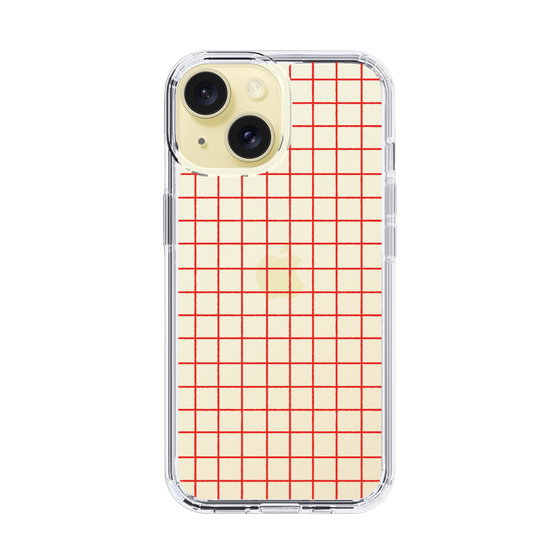 Slim Protection Case［ Original - Favorite Color Check - Red ］