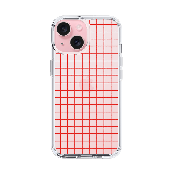 Slim Protection Case［ Original - Favorite Color Check - Red ］