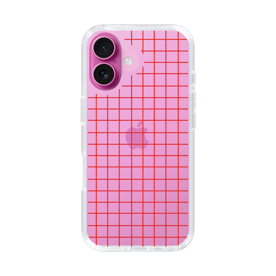 Slim Protection Case［ Original - Favorite Color Check - Red ］