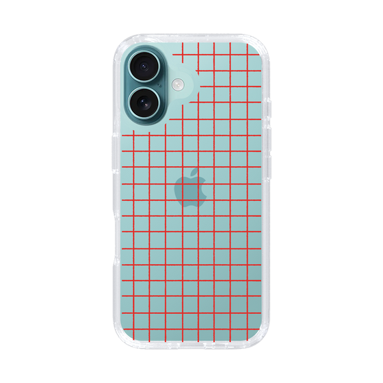 Slim Protection Case［ Original - Favorite Color Check - Red ］