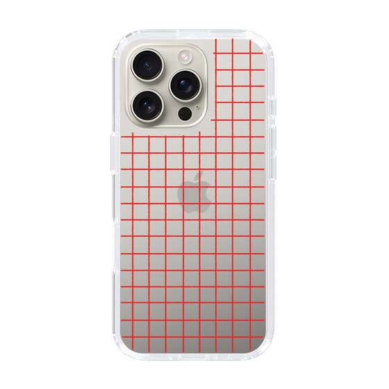 Slim Protection Case［ Original - Favorite Color Check - Red ］
