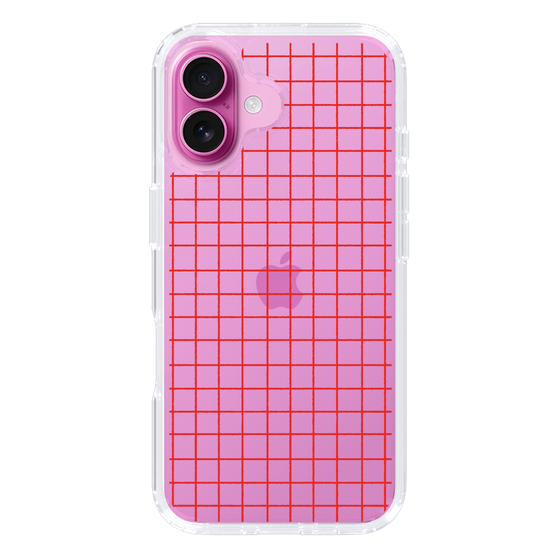 Slim Protection Case［ Original - Favorite Color Check - Red ］