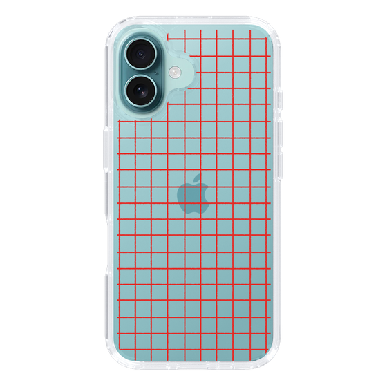 Slim Protection Case［ Original - Favorite Color Check - Red ］