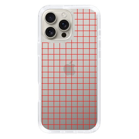 Slim Protection Case［ Original - Favorite Color Check - Red ］