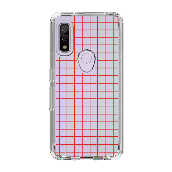 Slim Protection Case［ Original - Favorite Color Check - Red ］