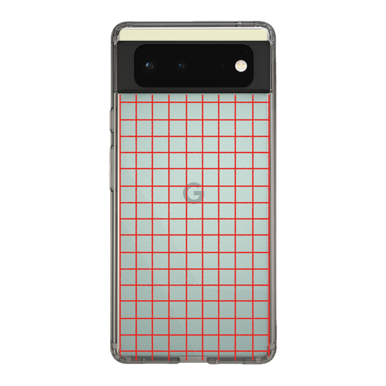 Slim Protection Case［ Original - Favorite Color Check - Red ］