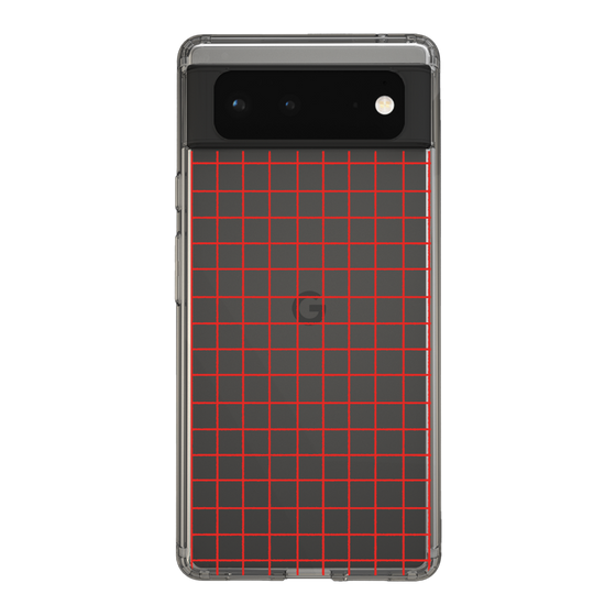 Slim Protection Case［ Original - Favorite Color Check - Red ］