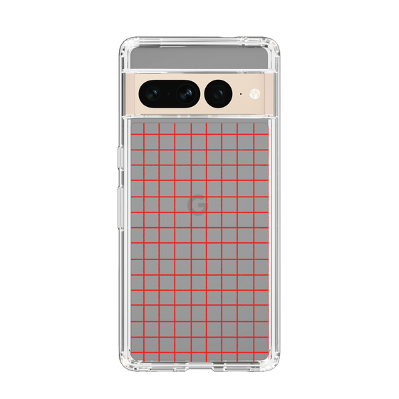 Slim Protection Case［ Original - Favorite Color Check - Red ］