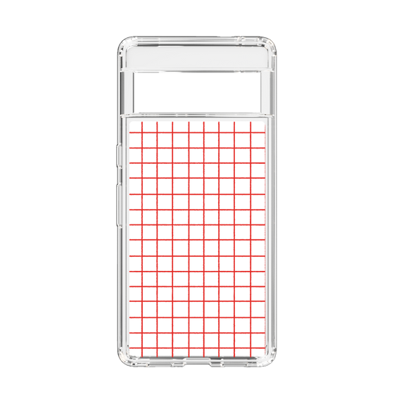 Slim Protection Case［ Original - Favorite Color Check - Red ］