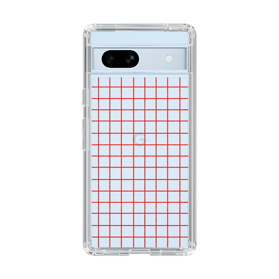 Slim Protection Case［ Original - Favorite Color Check - Red ］