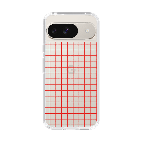 Slim Protection Case［ Original - Favorite Color Check - Red ］