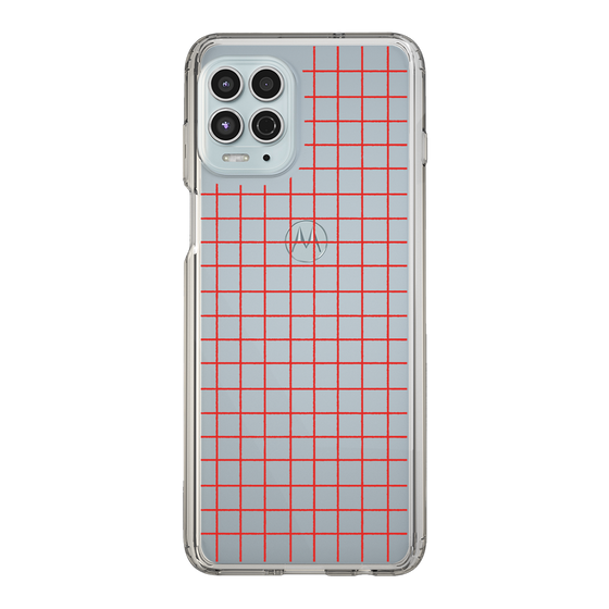 Slim Protection Case［ Original - Favorite Color Check - Red ］
