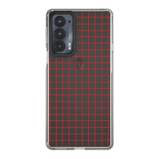 Slim Protection Case［ Original - Favorite Color Check - Red ］