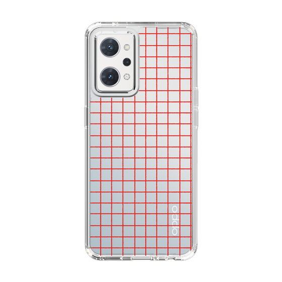 Slim Protection Case［ Original - Favorite Color Check - Red ］
